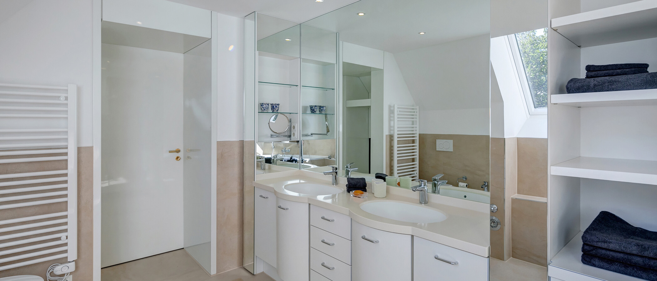 appartement avec terrasse sur le toit München Menterschwaige 03 salle de bain 11267