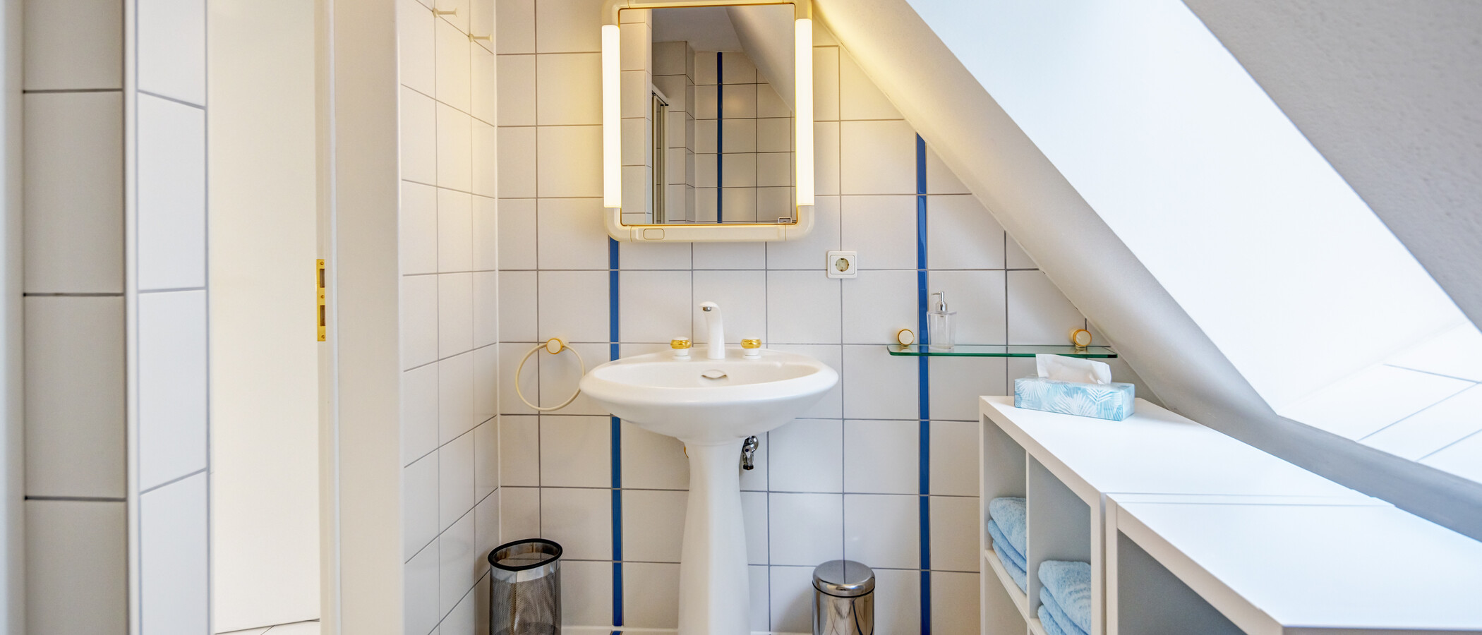 appartement avec terrasse sur le toit München Menterschwaige 01 2ème s. de bain 11267