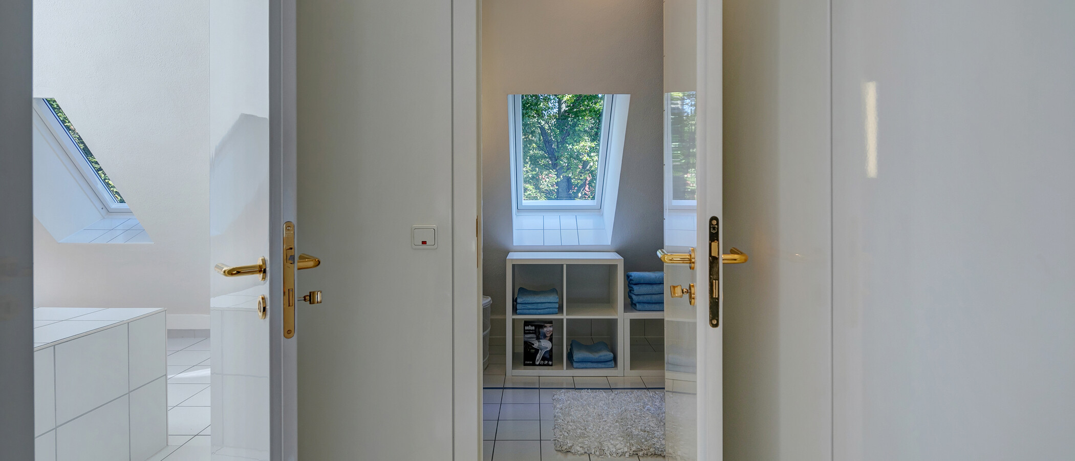 appartement avec terrasse sur le toit München Menterschwaige 04 entrée/couloir 11267