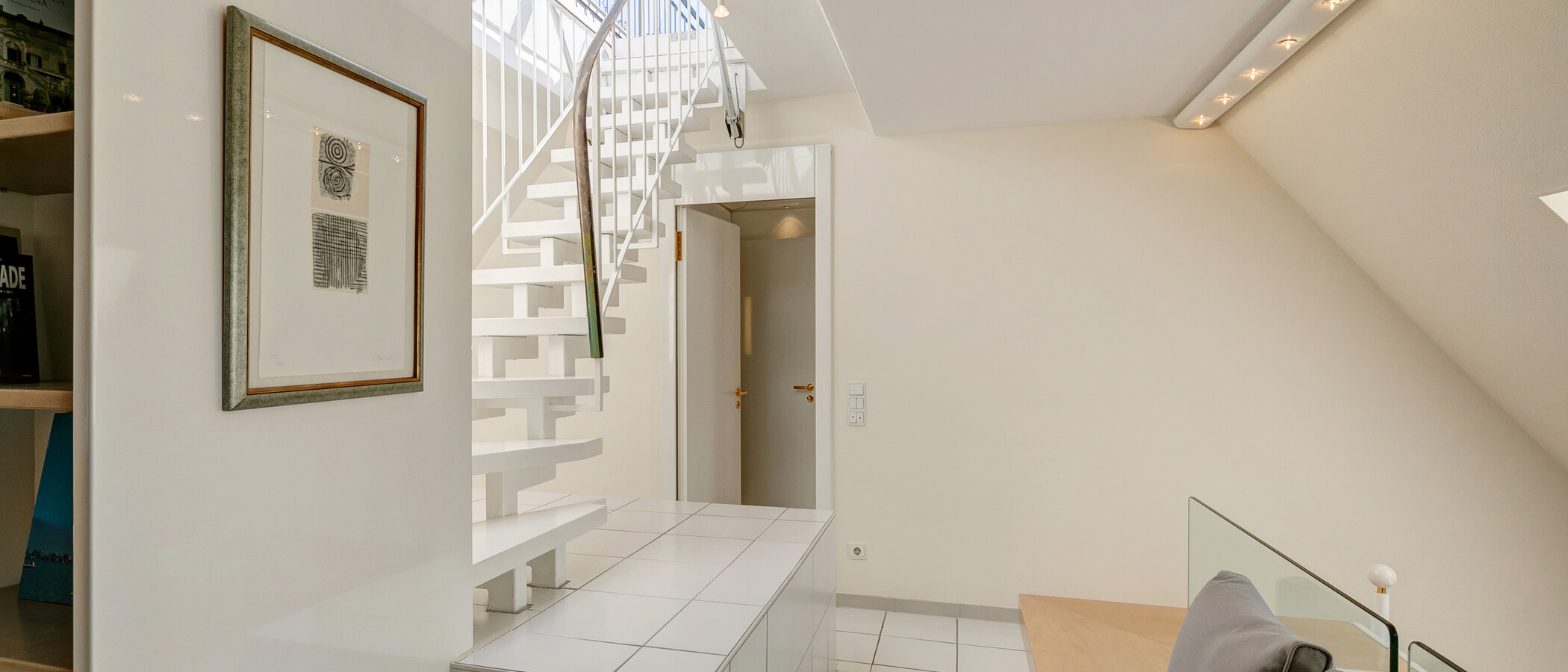 appartement avec terrasse sur le toit München Menterschwaige 05 mezzanine 11267