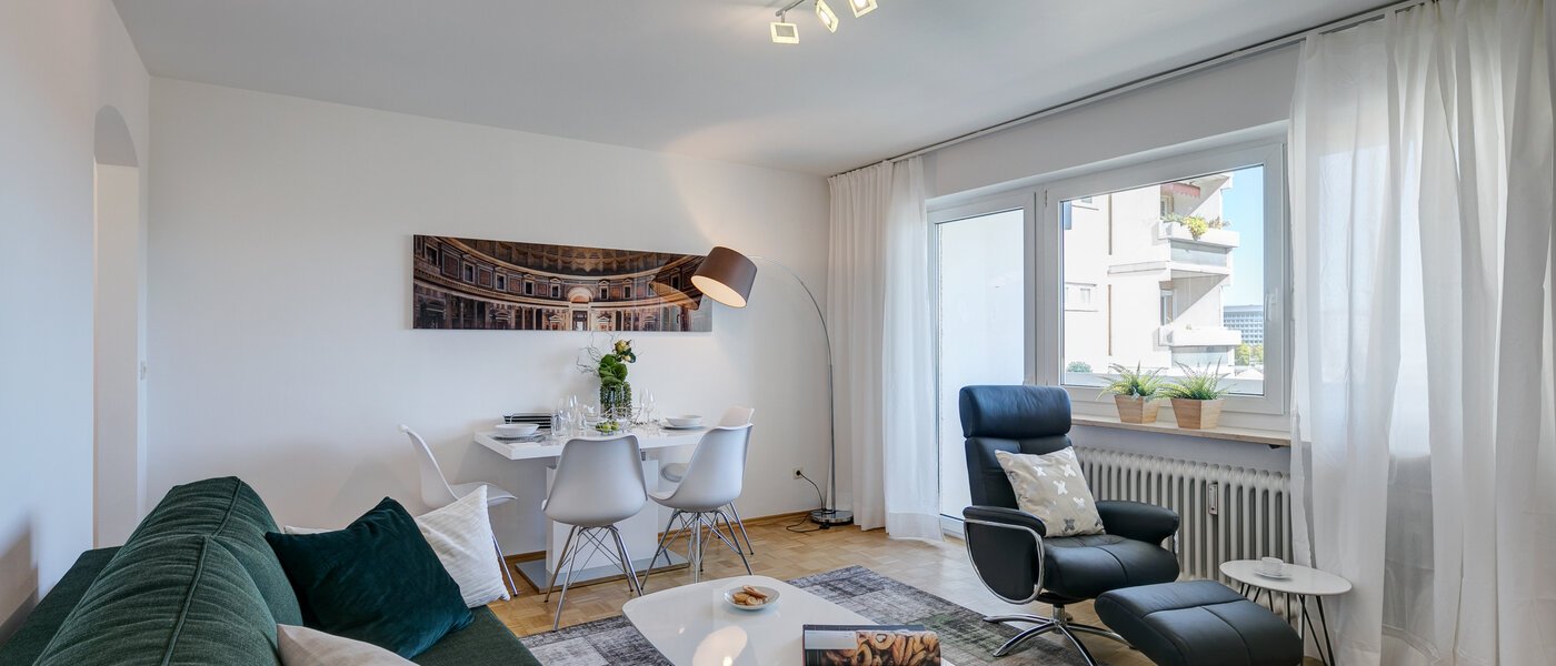 appartement München Moosach 02 pièce à vivre 11269