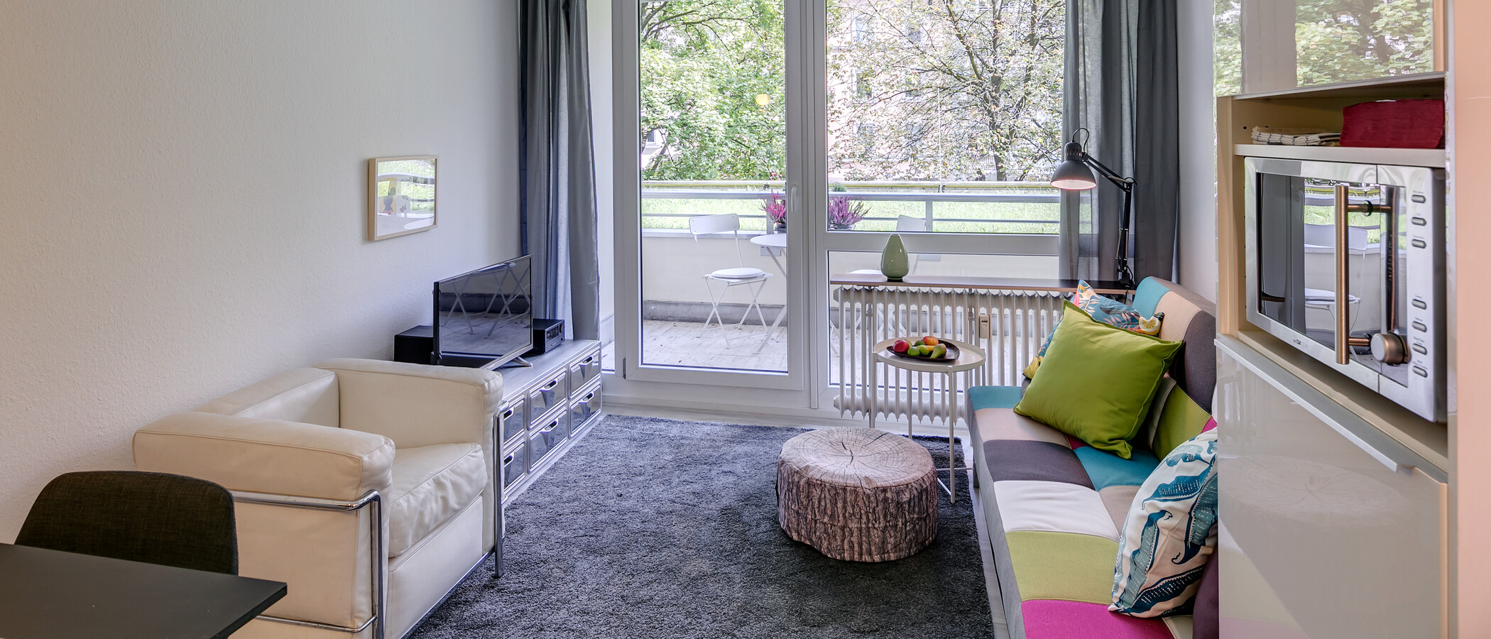 appartement München Haidhausen 03 pièce à vivre 11272