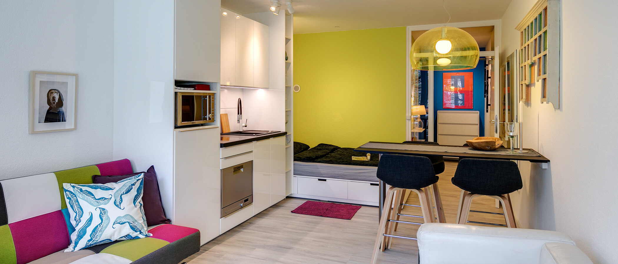appartement München Haidhausen 05 pièce à vivre 11272