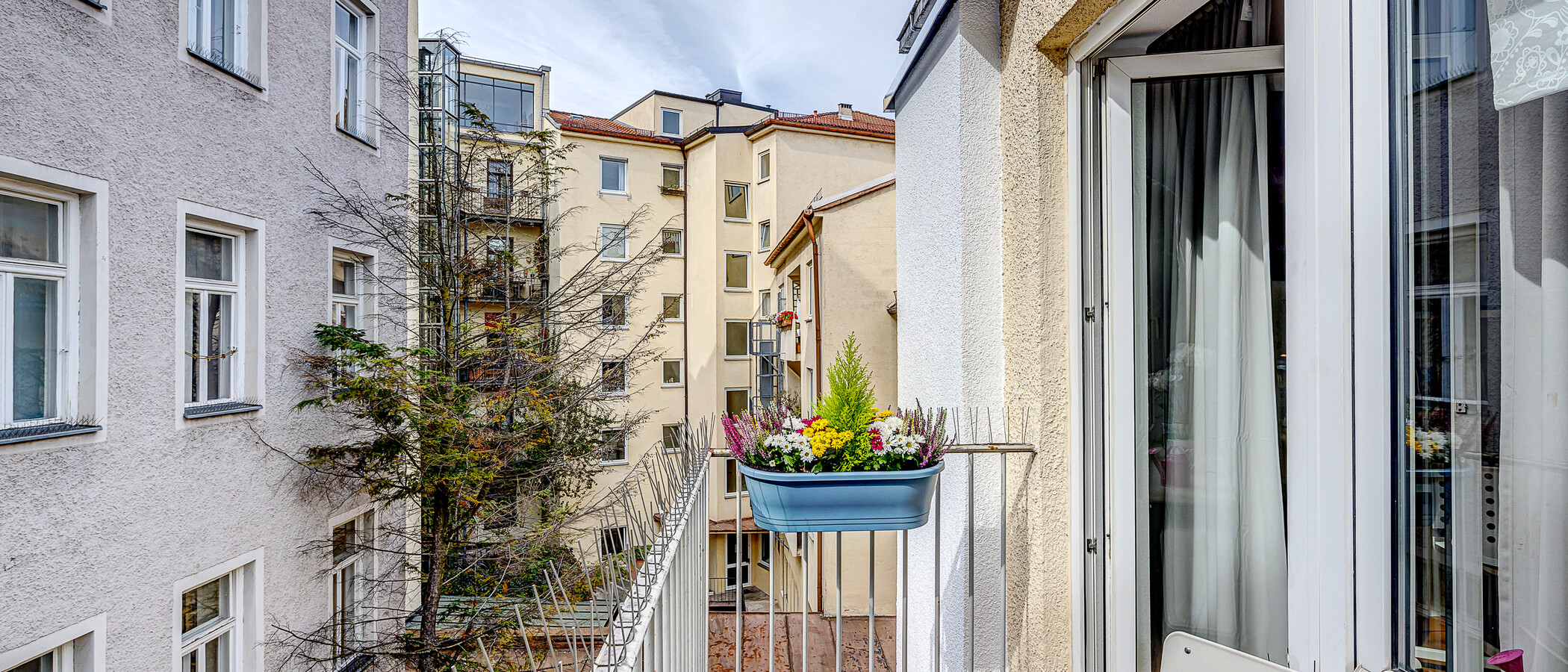 appartement München Lehel 02 balcon 11273