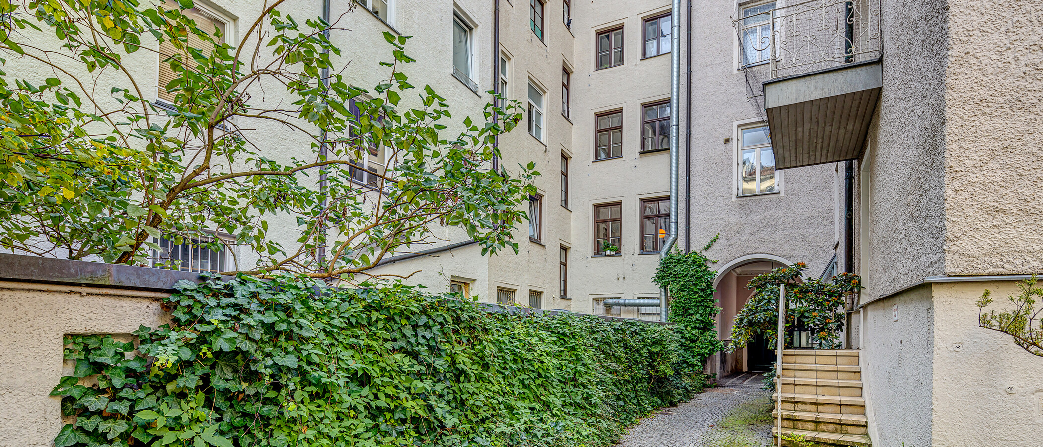 appartement München Lehel 02 cour intérieure 11273