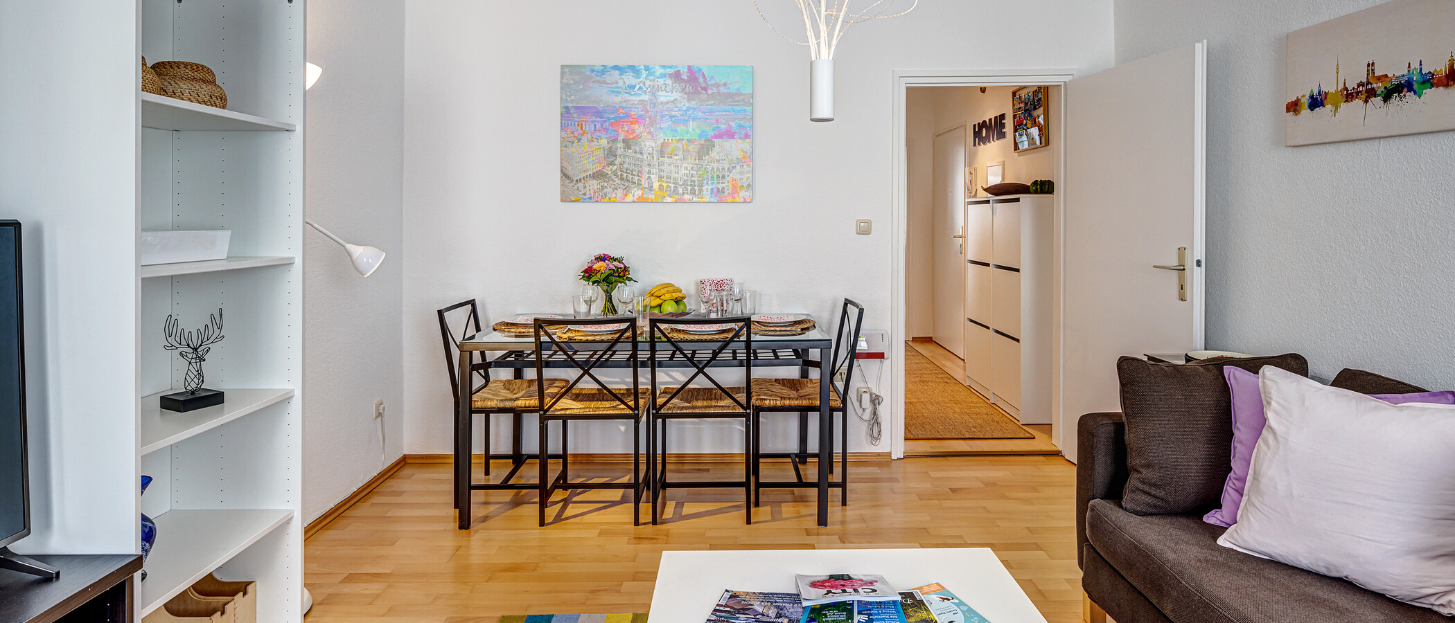 appartement München Lehel 02 pièce à vivre 11273
