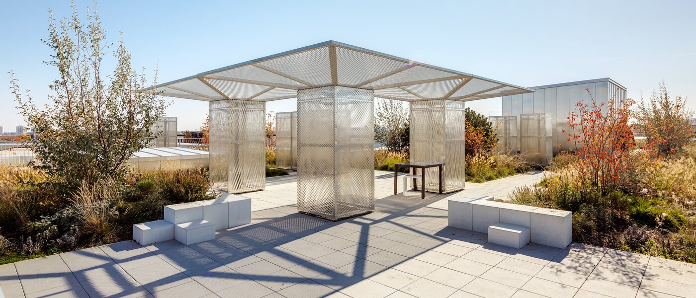 appartement München Obersendling 01 terrasse commune  11291