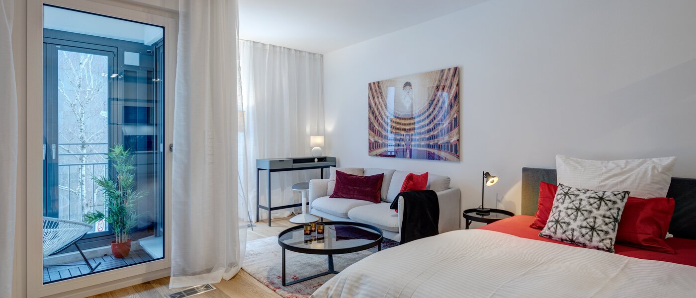 appartement München Bogenhausen 01 pièce à vivre 11300