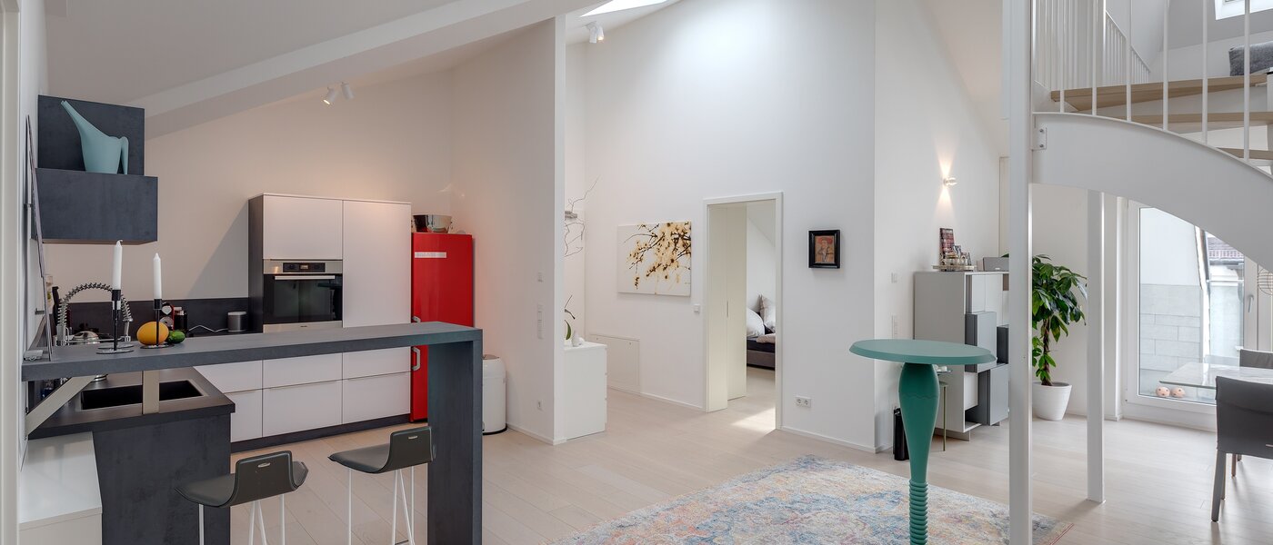 appartement avec terrasse sur le toit München Schwabing-West (rund um den Bonner Platz) 01 cuisine 11304