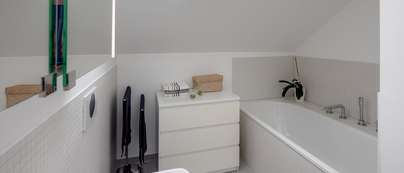 appartement avec terrasse sur le toit München Schwabing-West (rund um den Bonner Platz) 02 salle de bain 11304