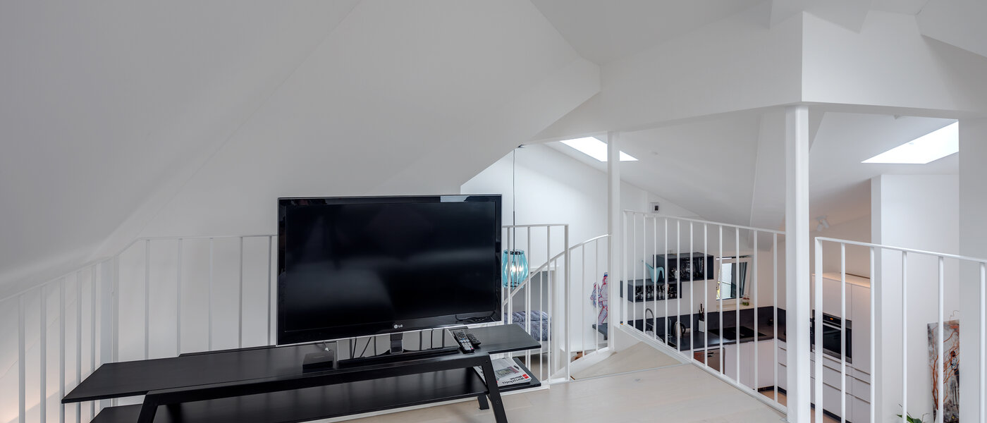 appartement avec terrasse sur le toit München Schwabing-West (rund um den Bonner Platz) 04 pièce à vivre 11304