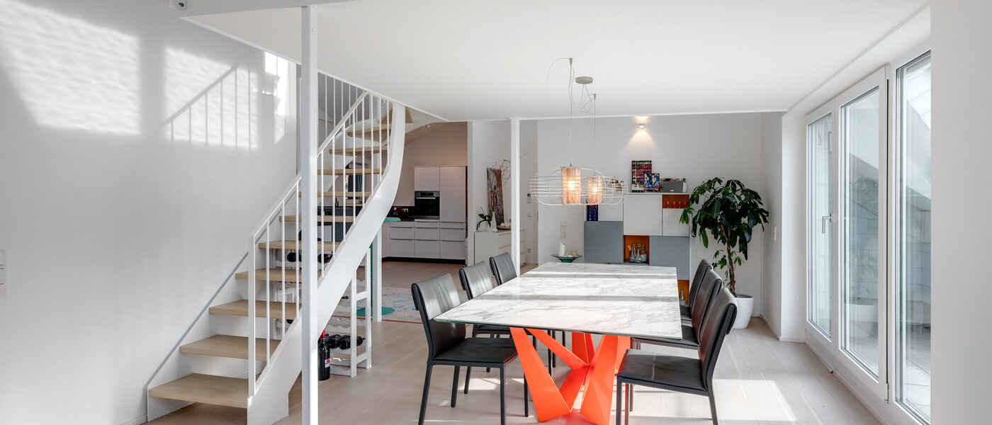 appartement avec terrasse sur le toit München Schwabing-West (rund um den Bonner Platz) 01 salle à manger 11304