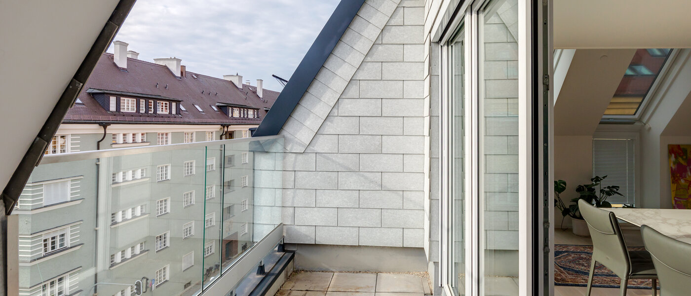 appartement avec terrasse sur le toit München Schwabing-West (rund um den Bonner Platz) 01 2ième terrasse sur le toit  11304