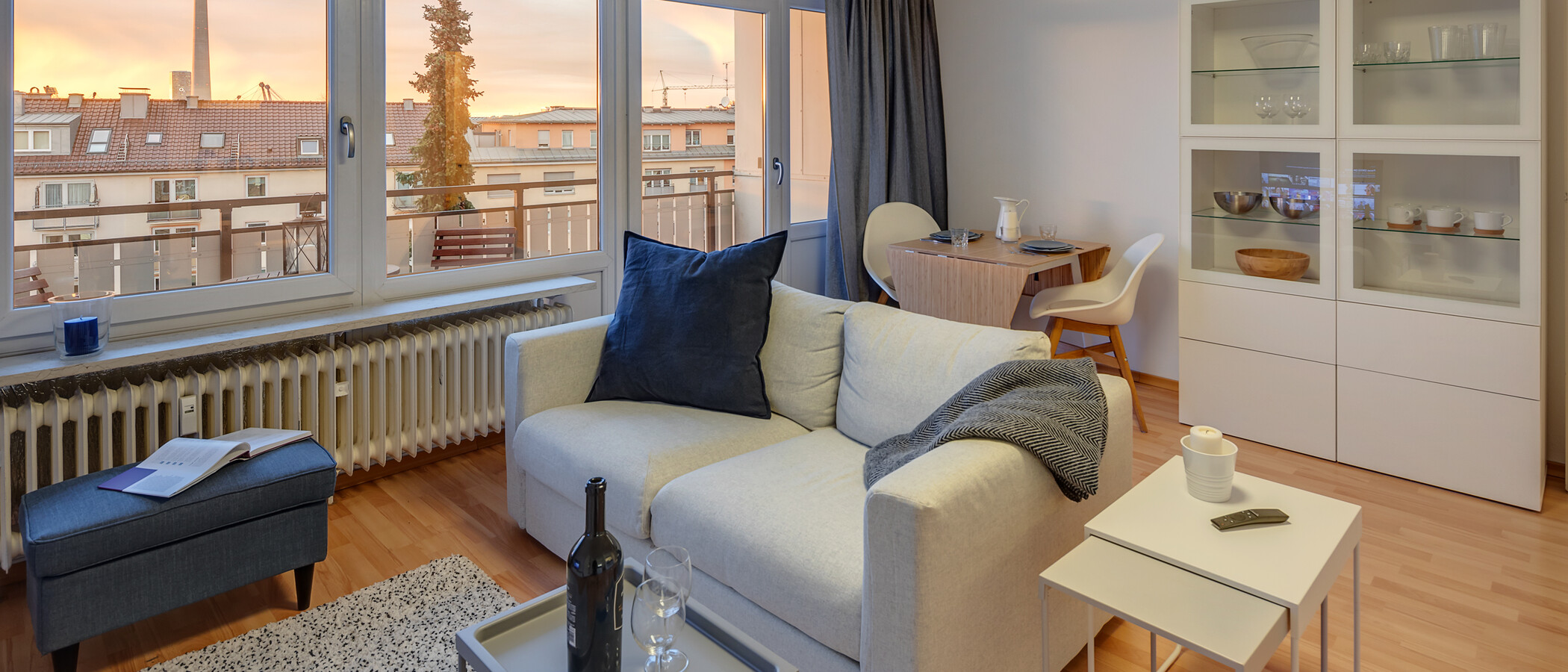 appartement München Schwabing-West 01 pièce à vivre 11320