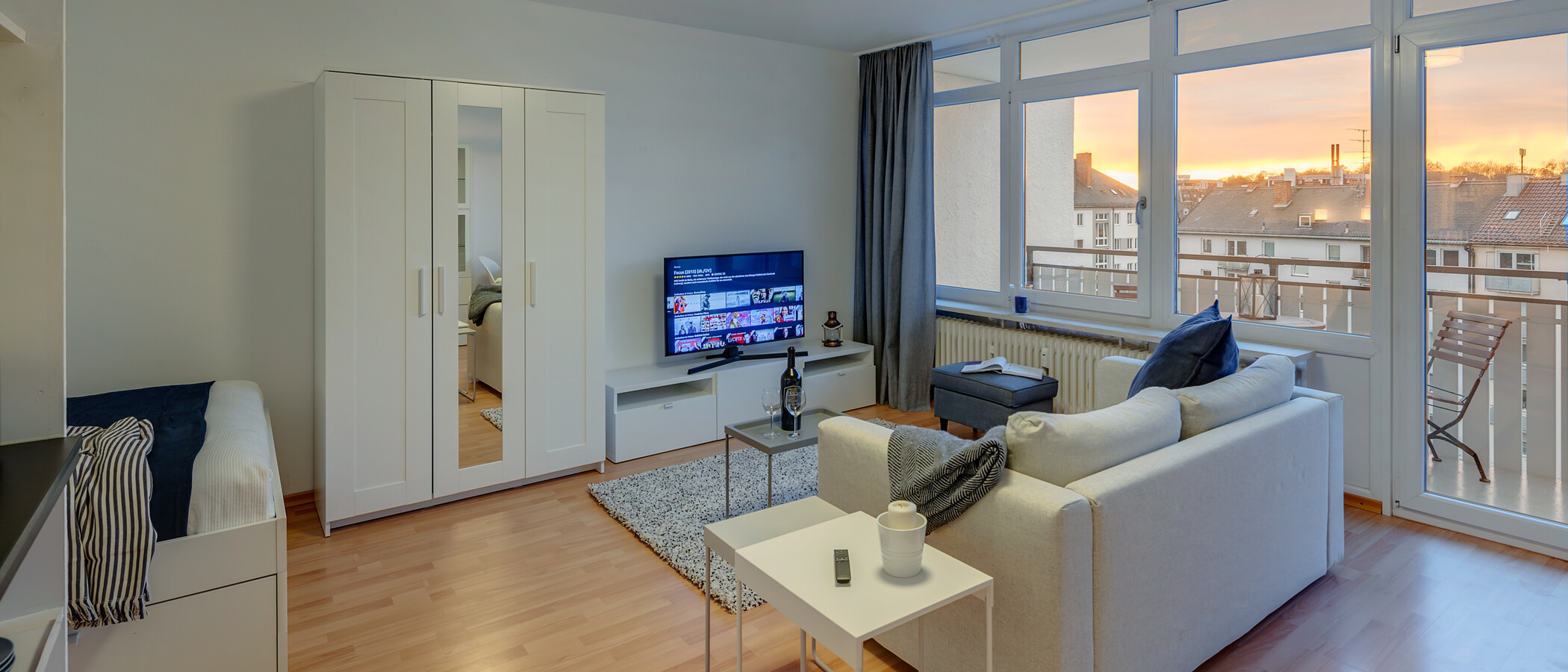 appartement München Schwabing-West 02 pièce à vivre 11320