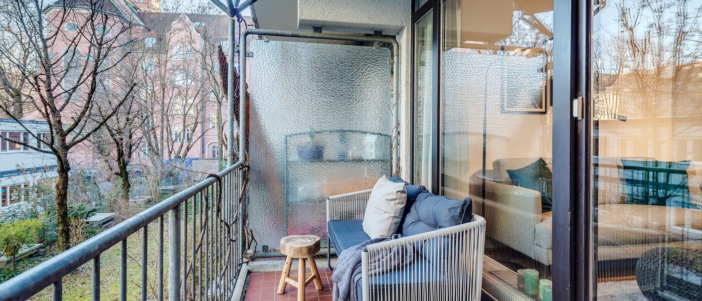 appartement München Lehel 01 balcon 11326