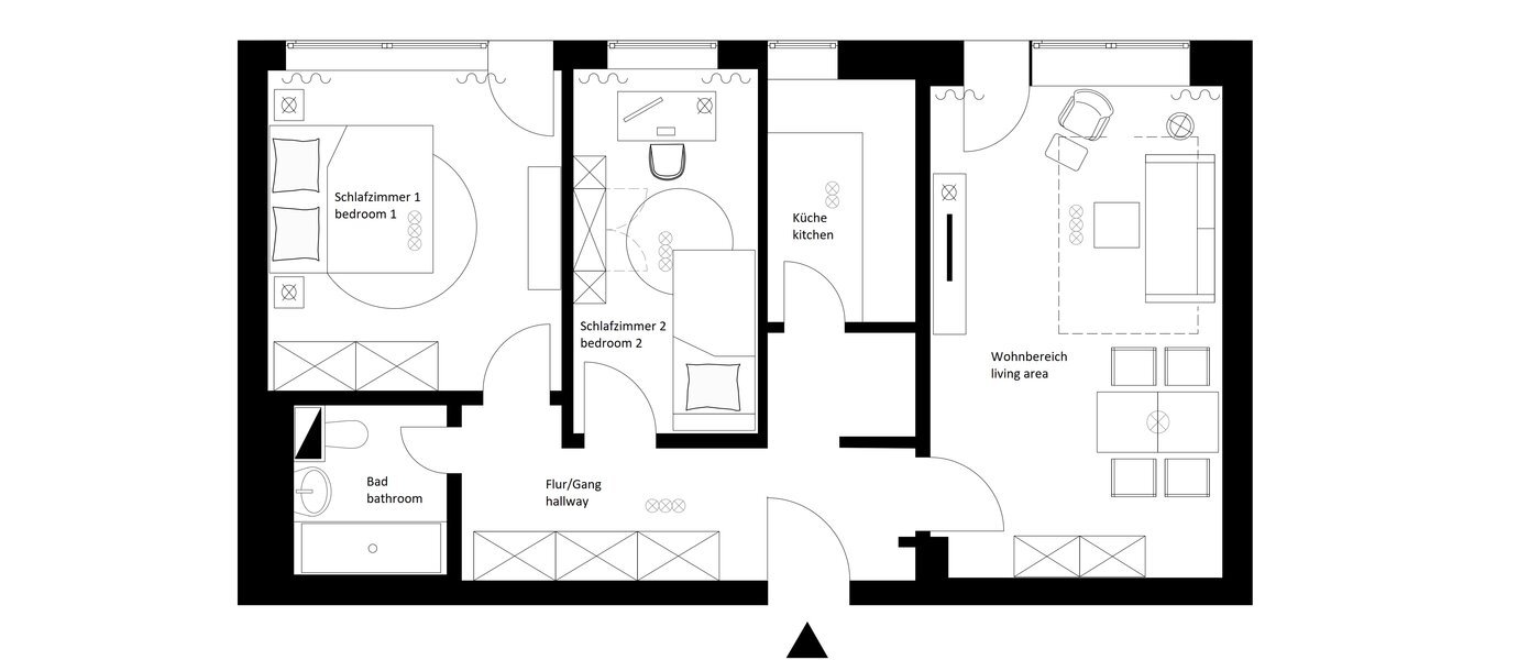 appartement München Ludwigsvorstadt 01 plan d'étage 11328
