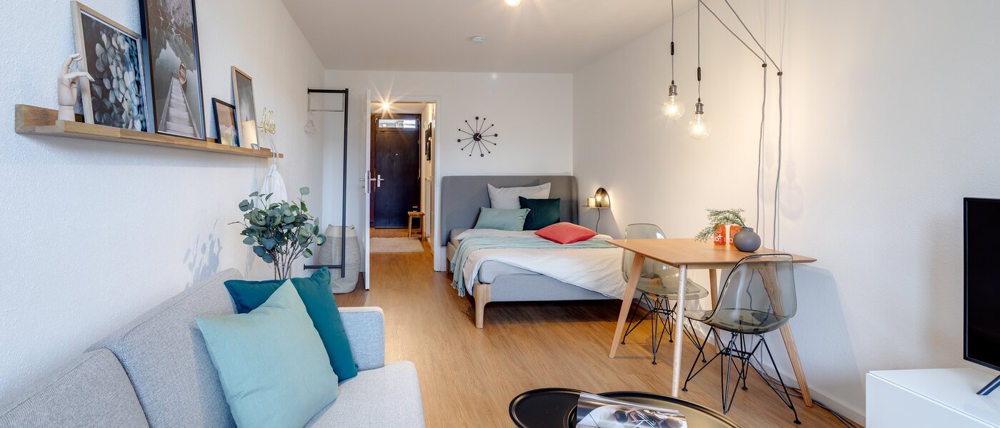 appartement München Sendling 03 pièce à vivre 11338