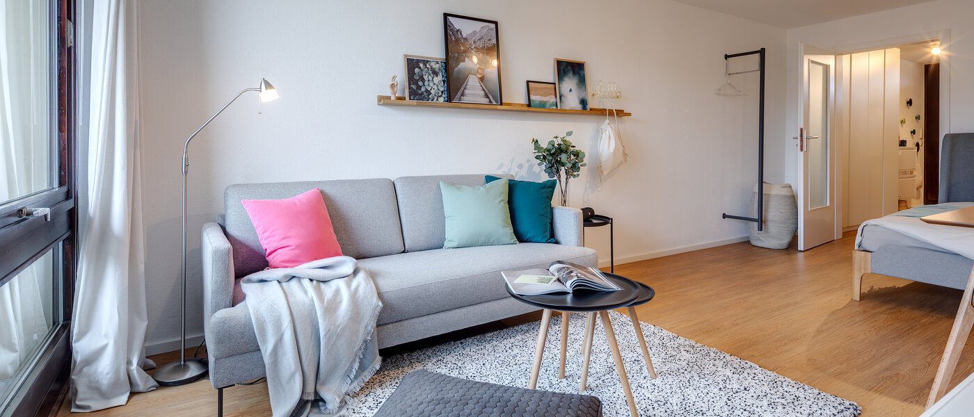 appartement München Sendling 05 pièce à vivre 11338