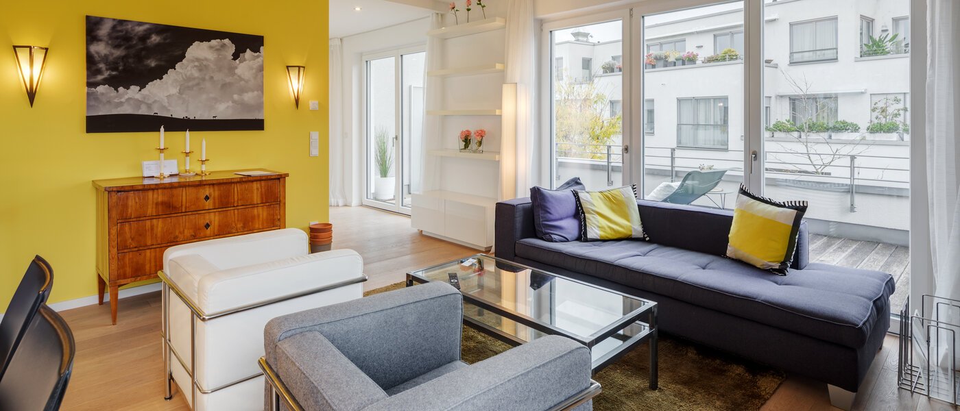 appartement München Schwabing-West 03 pièce à vivre 11349