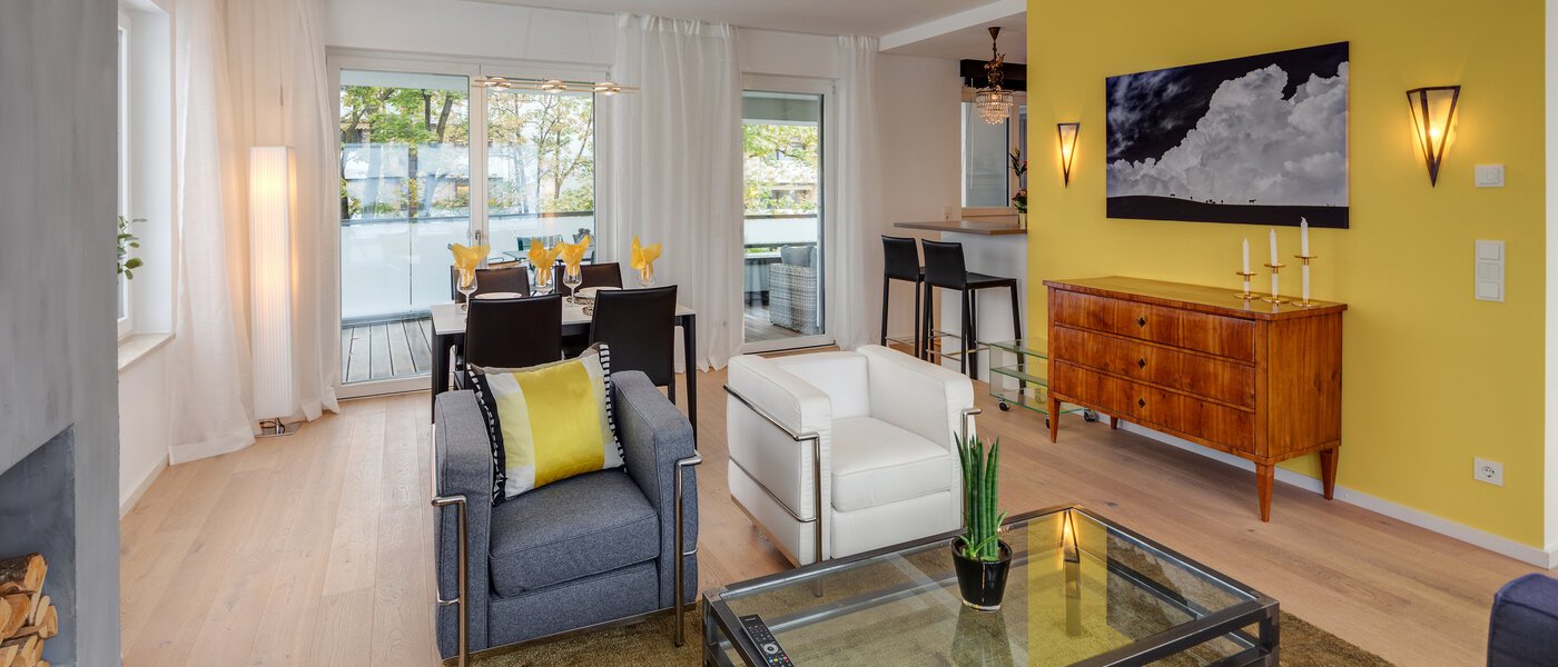 appartement München Schwabing-West 04 pièce à vivre 11349