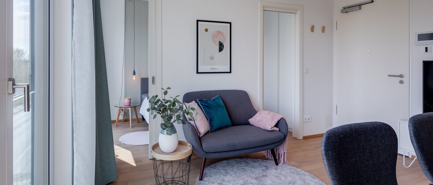 appartement München Obersendling 01 pièce à vivre 11350