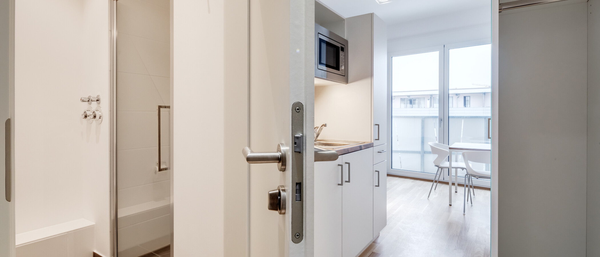 studio München Messestadt Riem 02 entrée/couloir 11387