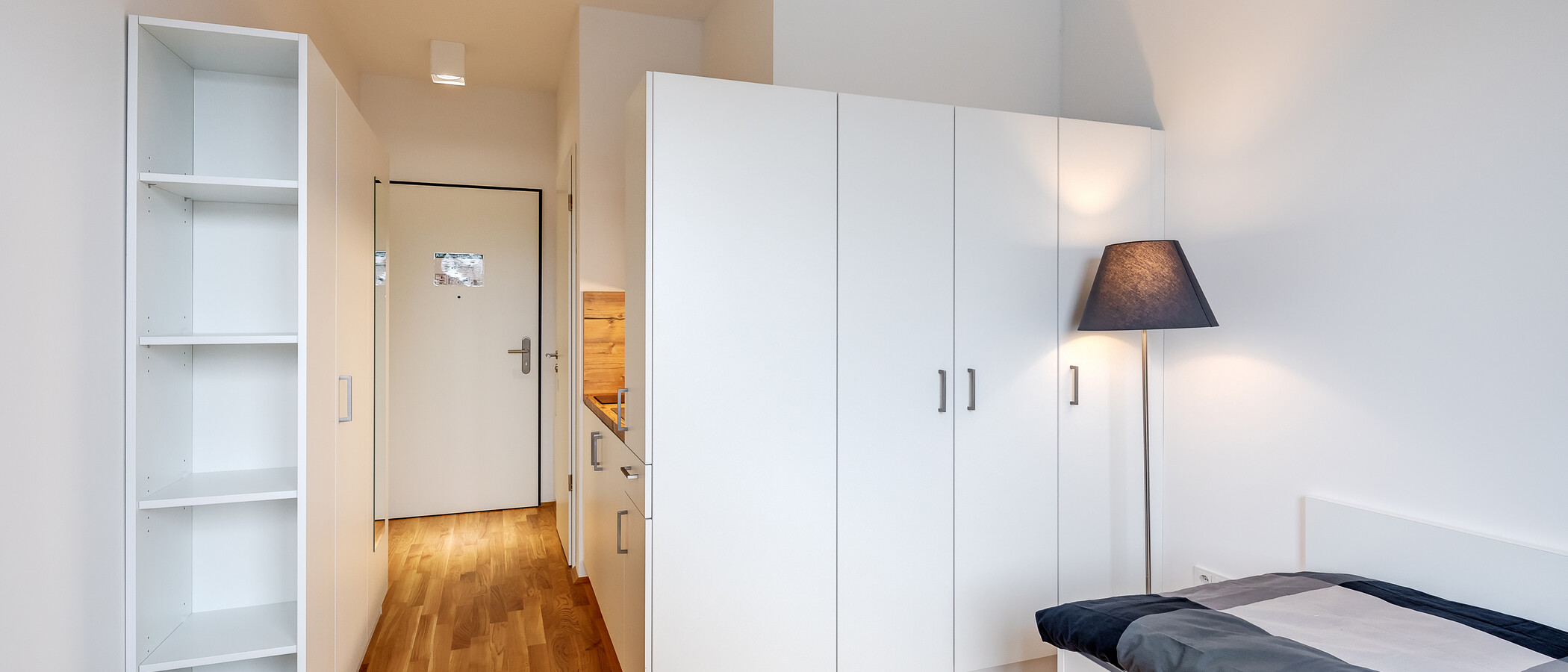 studio München Messestadt Riem 01 pièce à vivre 11387