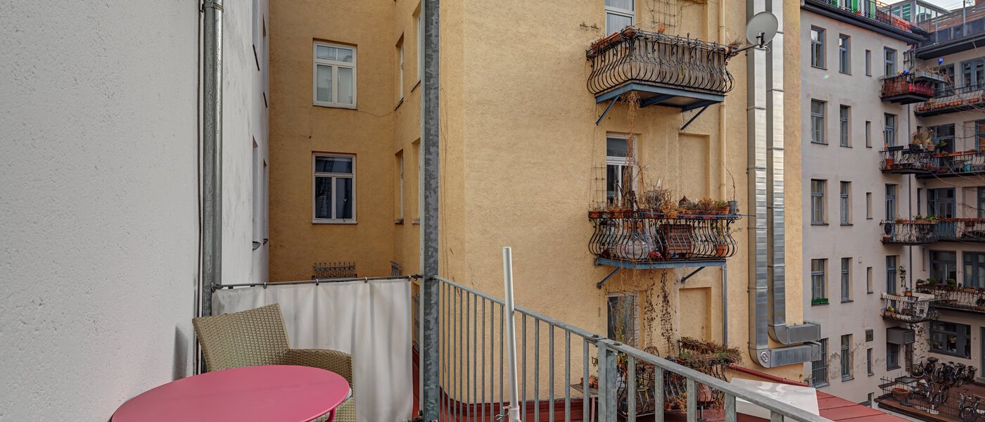 appartement München Glockenbachviertel 02 balcon 11395