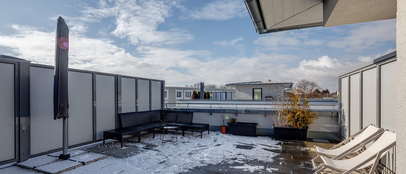 appartement München Aubing 02 terrasse sur le toit 11399