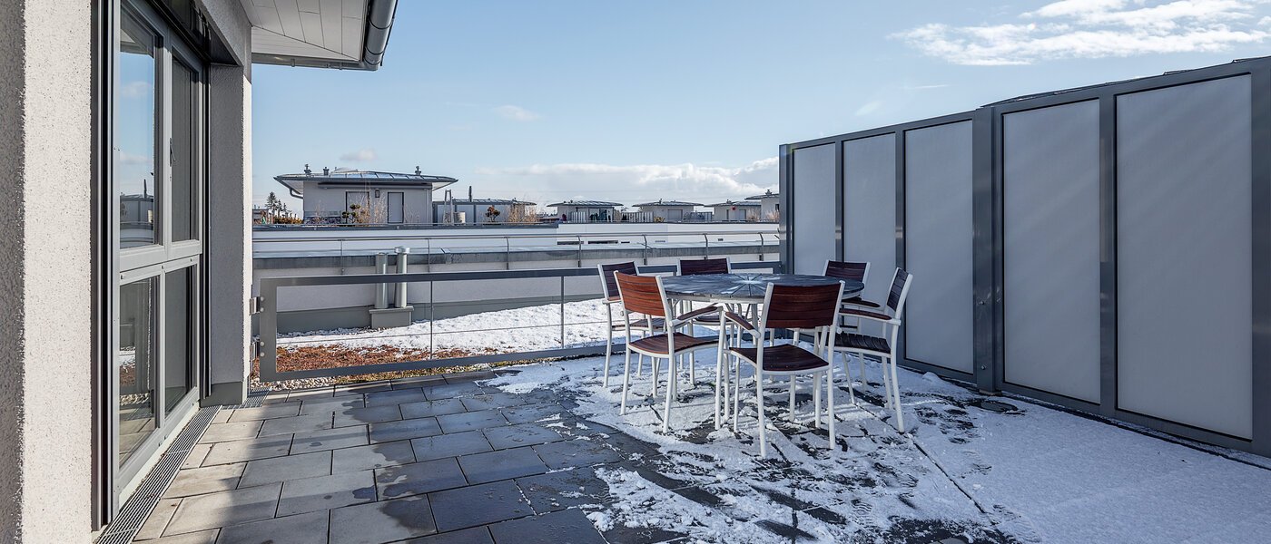 appartement München Aubing 03 terrasse sur le toit 11399