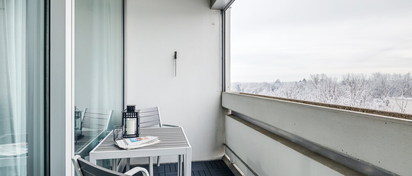 appartement München Arabellapark 02 balcon 11422
