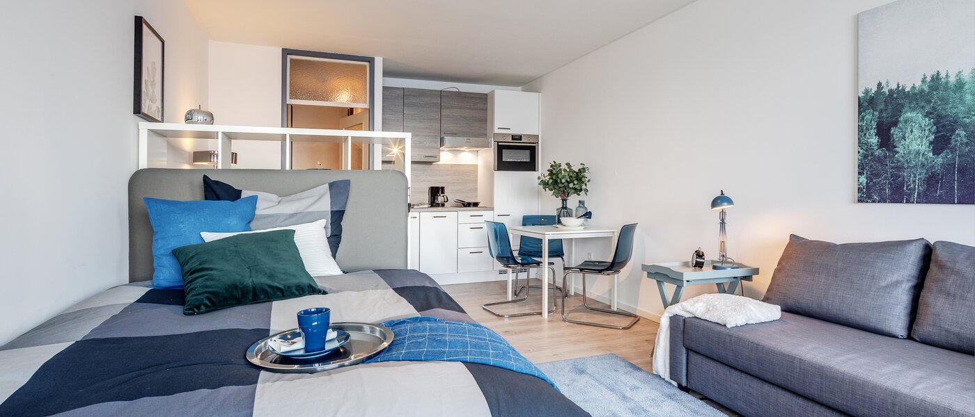 appartement München Arabellapark 02 pièce à vivre 11422