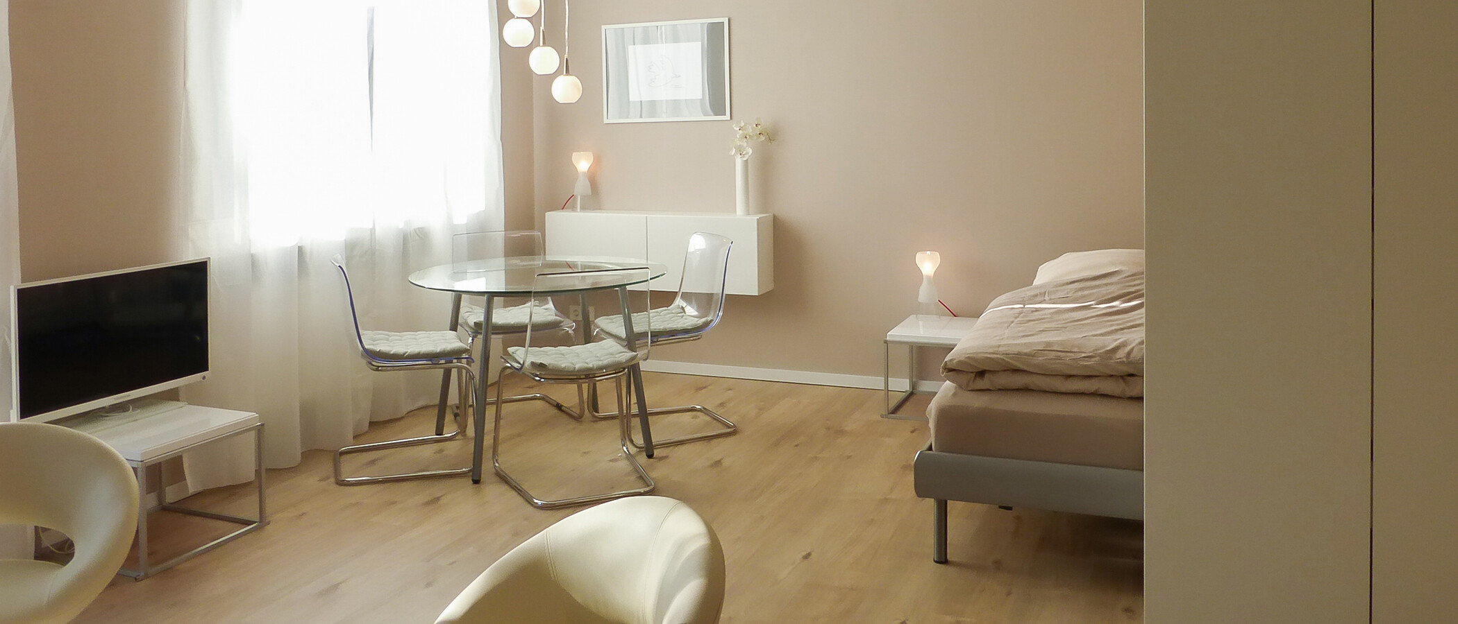 appartement München Maxvorstadt 02 pièce à vivre 11428