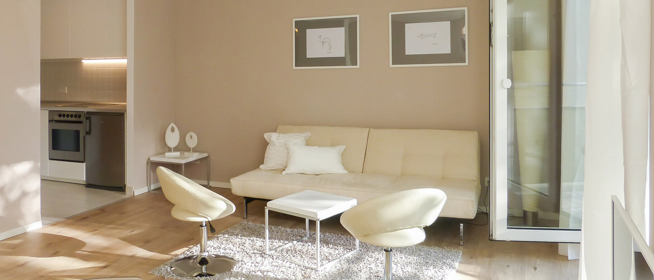 appartement München Maxvorstadt 05 pièce à vivre 11428