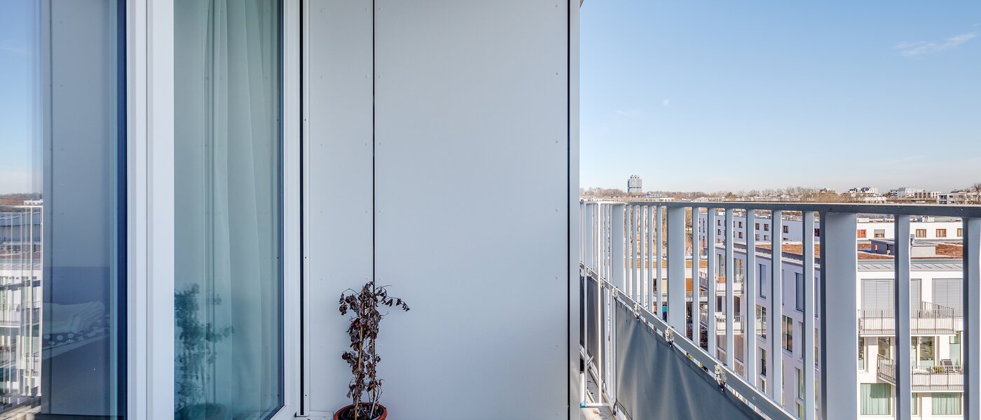 studio München Schwabing-West 01 balcon 11438