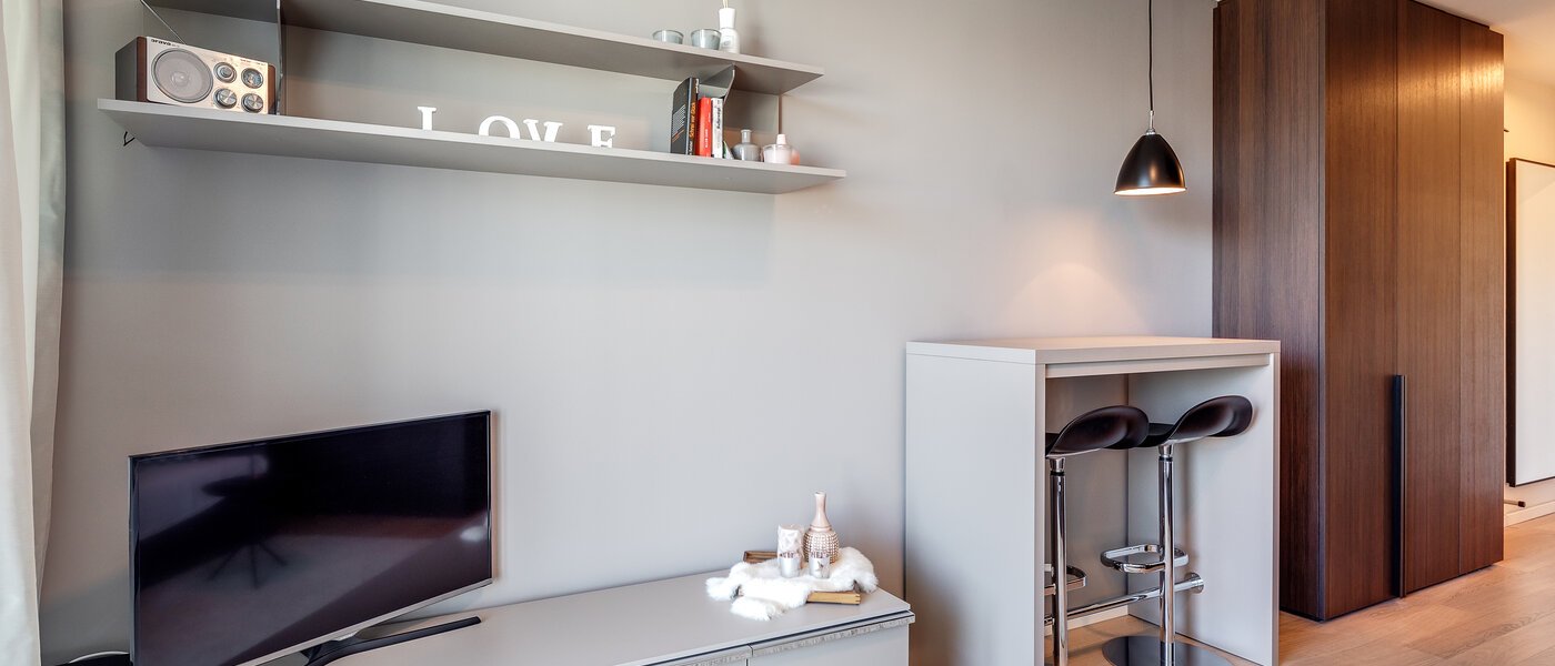 studio München Schwabing-West 02 pièce à vivre 11438