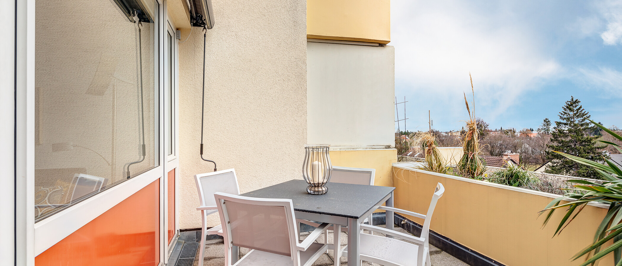 appartement München Pasing 01 terrasse sur le toit 11456