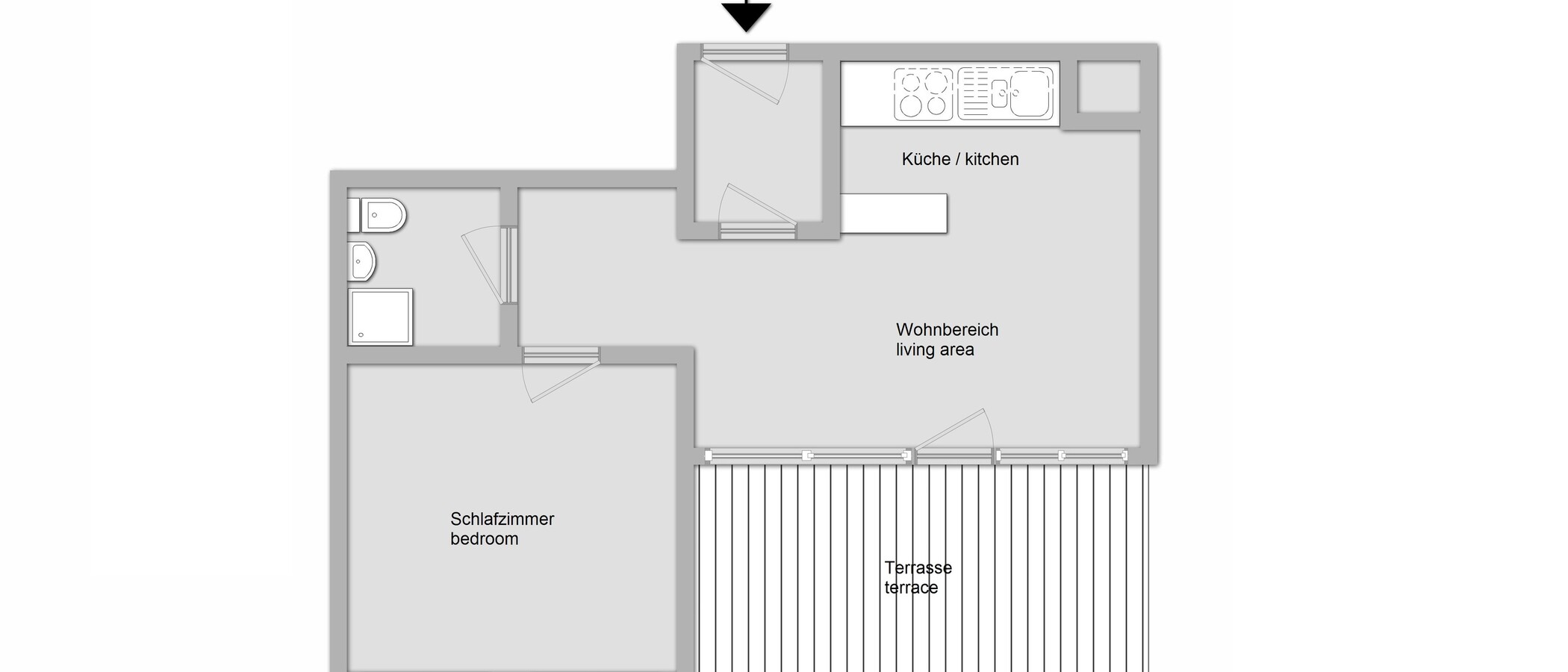 appartement München Pasing 01 plan d'étage 11456