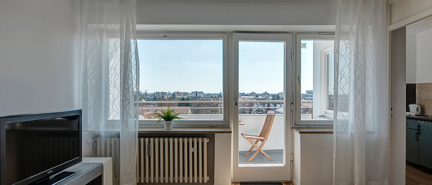 appartement München Moosach 03 pièce à vivre 11491