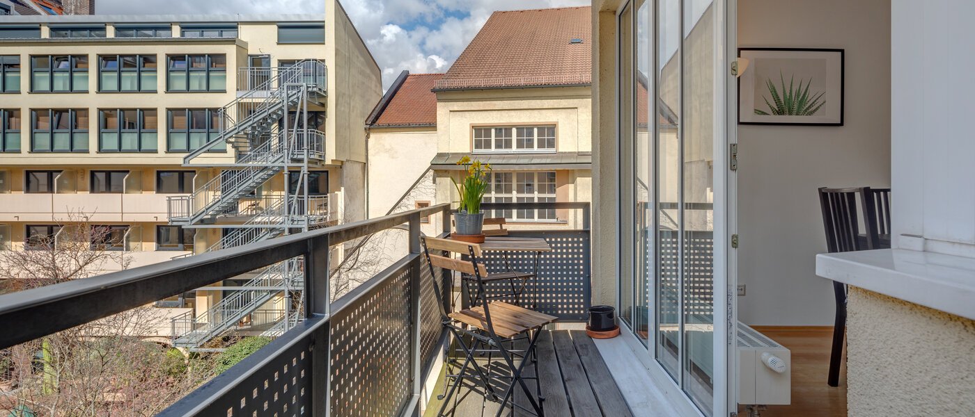 appartement München Ludwigsvorstadt 01 balcon 11492