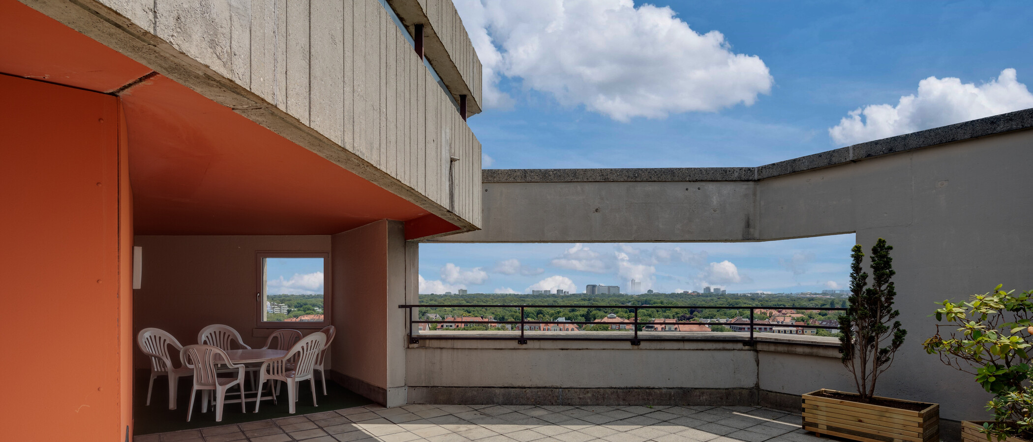 appartement München Schwabing (rechts der Leopoldstraße) 02 terrasse commune  11509