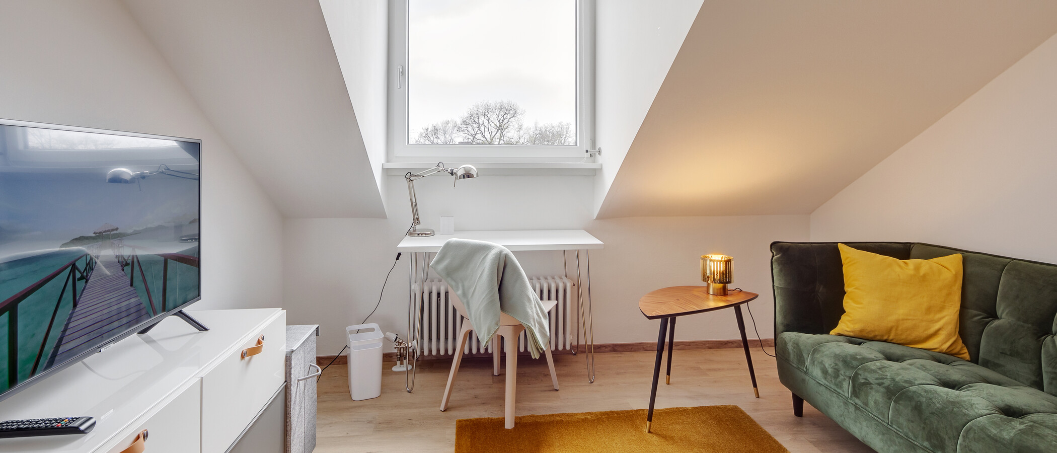appartement München Altbogenhausen 01 pièce à vivre 11531