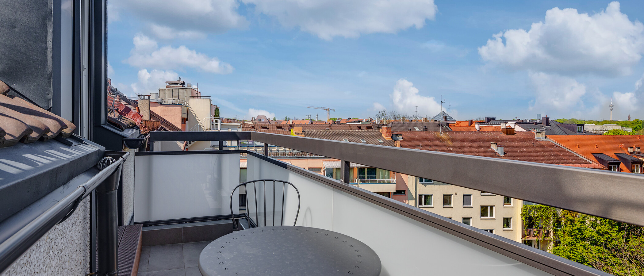 appartement München Altbogenhausen 03 terrasse sur le toit 11531