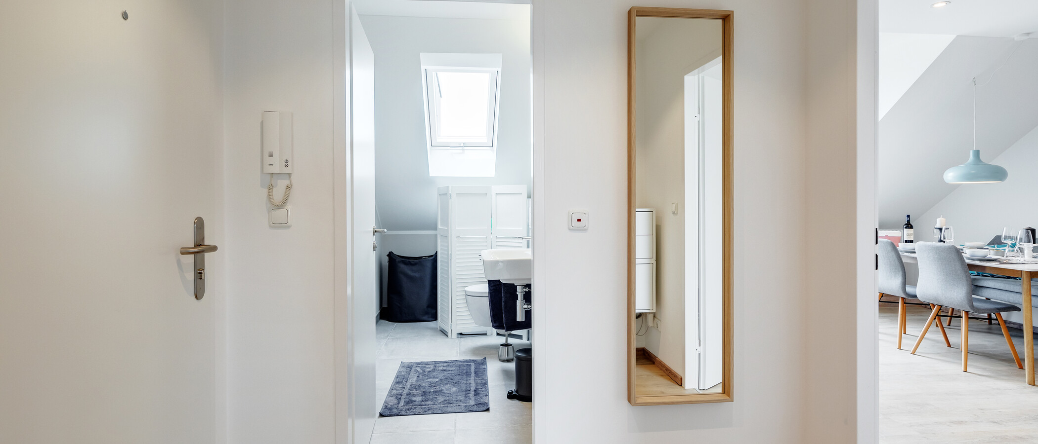 appartement München Altbogenhausen 03 entrée/couloir 11532
