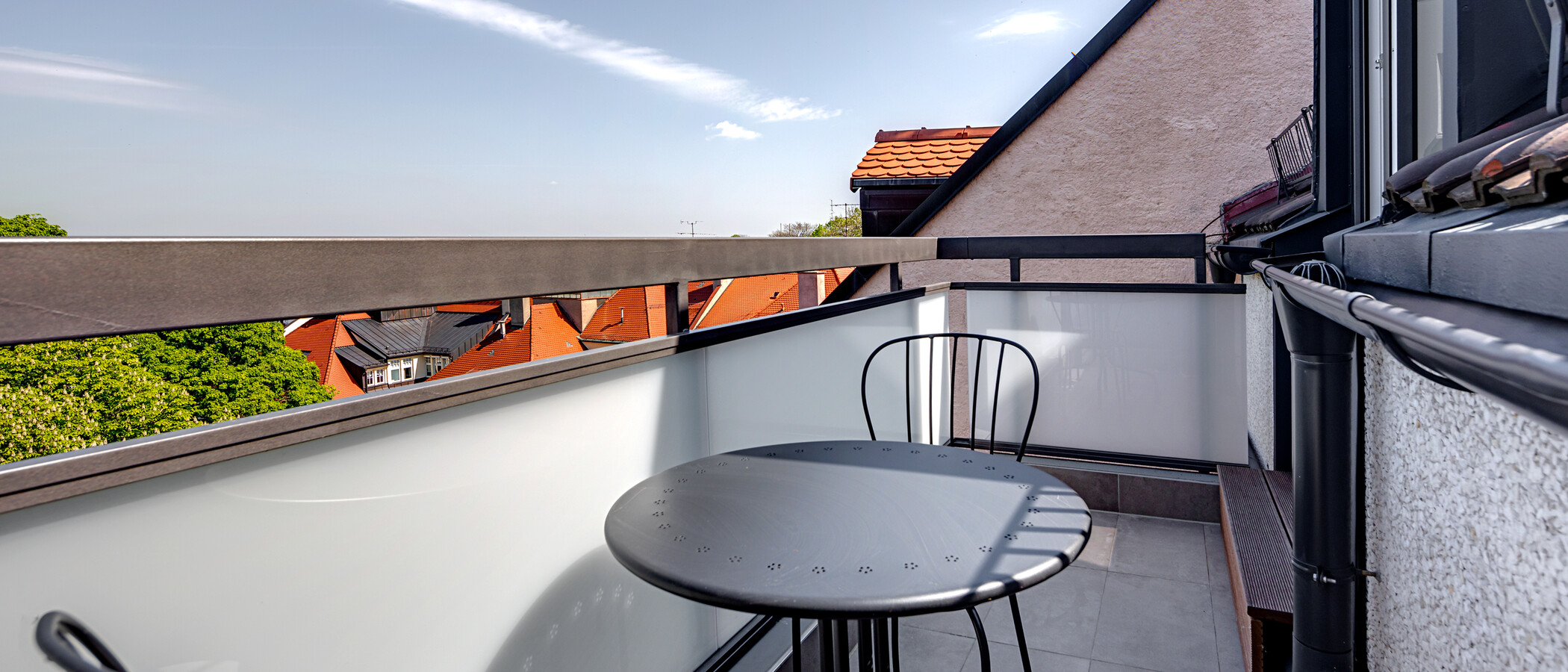 appartement München Altbogenhausen 01 terrasse sur le toit 11532