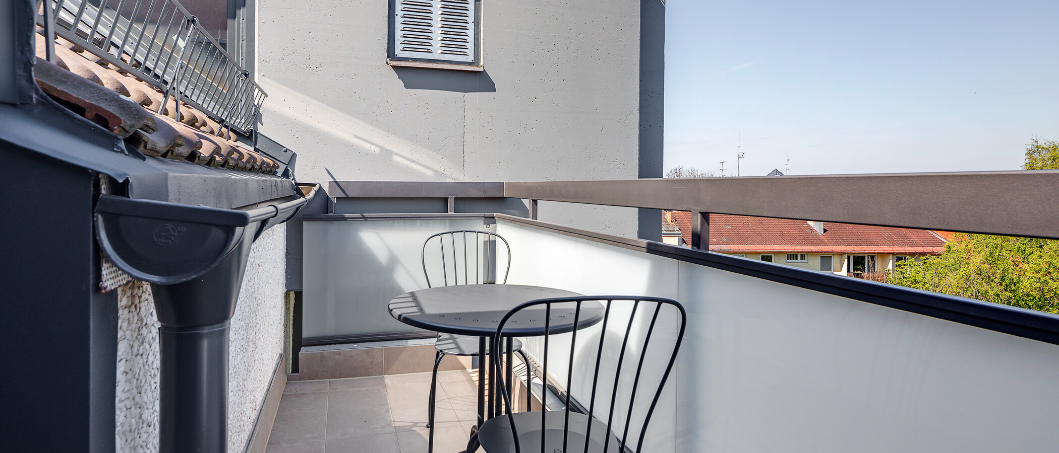 appartement München Altbogenhausen 03 terrasse sur le toit 11532
