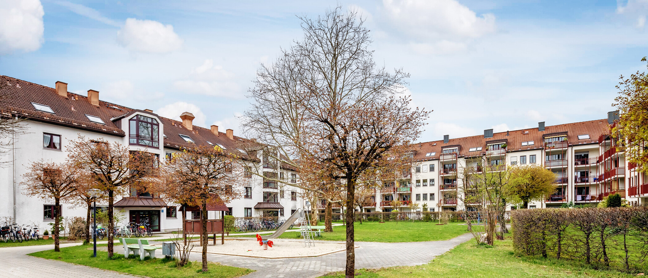 appartement München Untergiesing 01 cour intérieure 11533