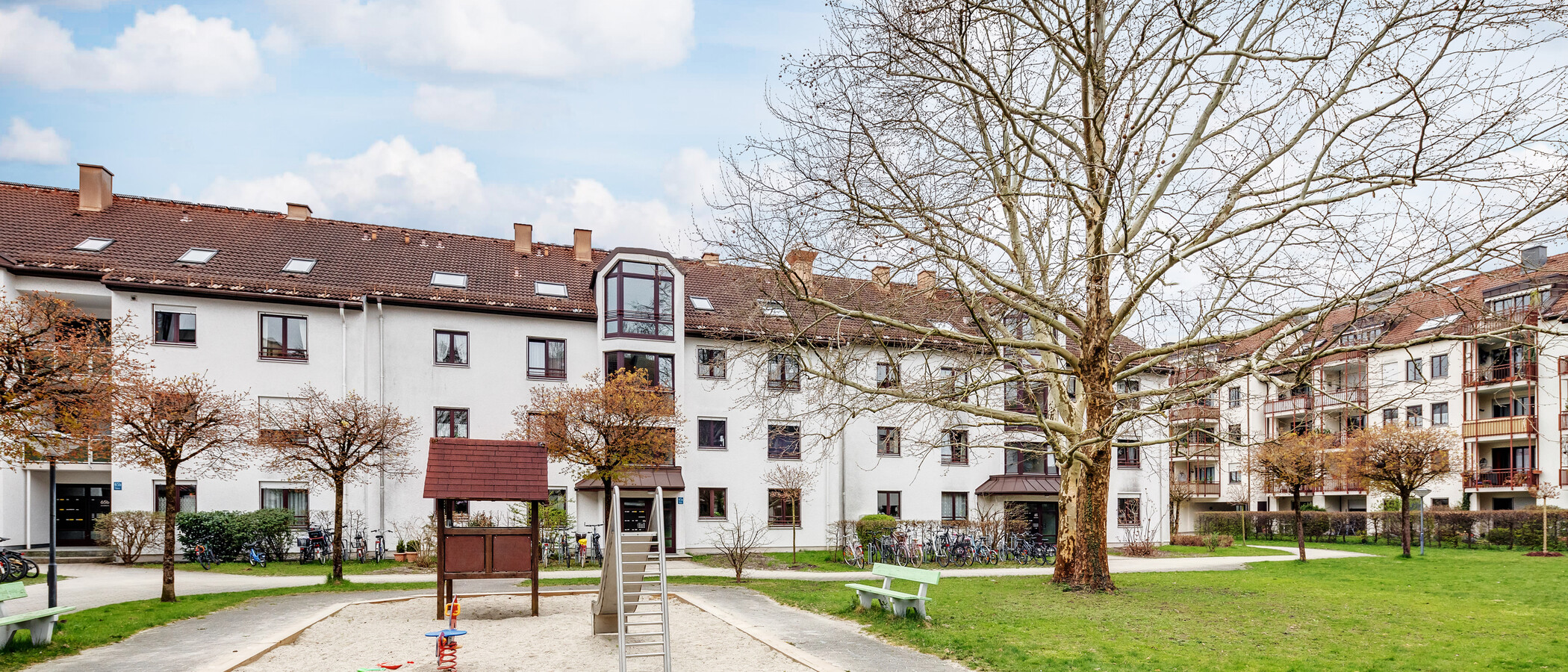 appartement München Untergiesing 02 cour intérieure 11533