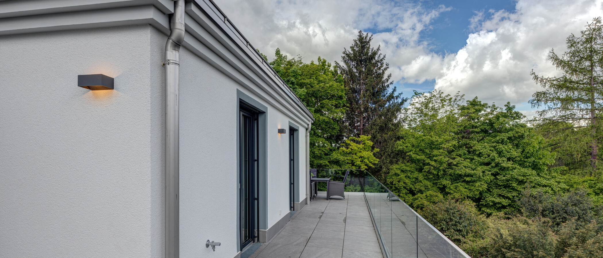 appartement München Nymphenburg 04 terrasse sur le toit 11535